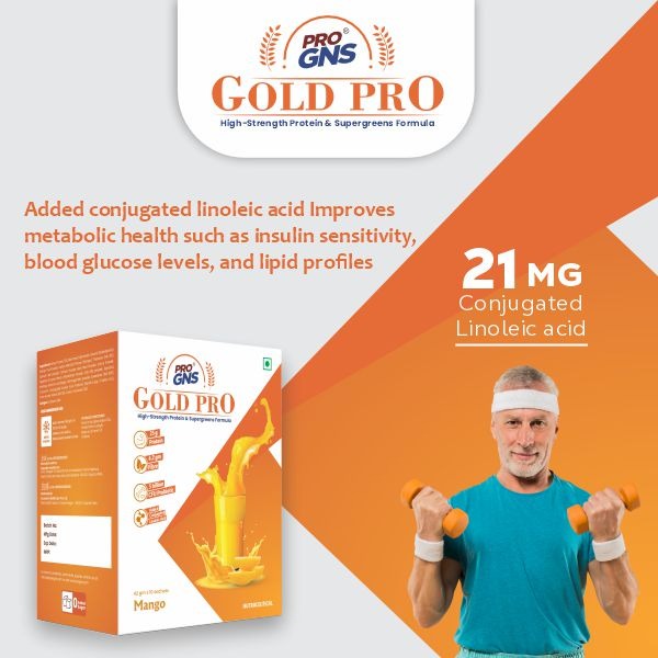 ProGNS Gold PRO Mango Flavour (Pack of 10 servings)