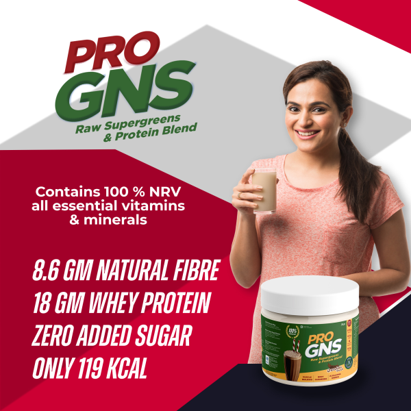 ProGNS Raw SuperGreens & Protein Blend (Pack of 8 servings)