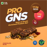 ProGNS Nuts & Seeds Protein Bar - Chocolate (Pack of 12 bars x 50 gm)