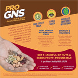 ProGNS Nuts & Seeds Protein Bar - Chocolate (Pack of 12 bars x 50 gm)