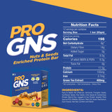 ProGNS Nuts & Seeds enriched Protein Bar containing 2 cups Green Tea (Pack of 12 bars x 50 gm) - ProGNS